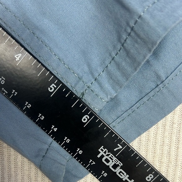 Patagonia NWT Men’s Large Funhoggers Shorts 6” Inch Cotton Blue Outdoor Shorts - Picture 8 of 12